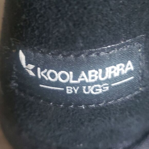 KOOLABURRA BY UGG Womens REMLEY 1105792 Black Suede Buckle Boots Size 6 - Picture 3 of 10